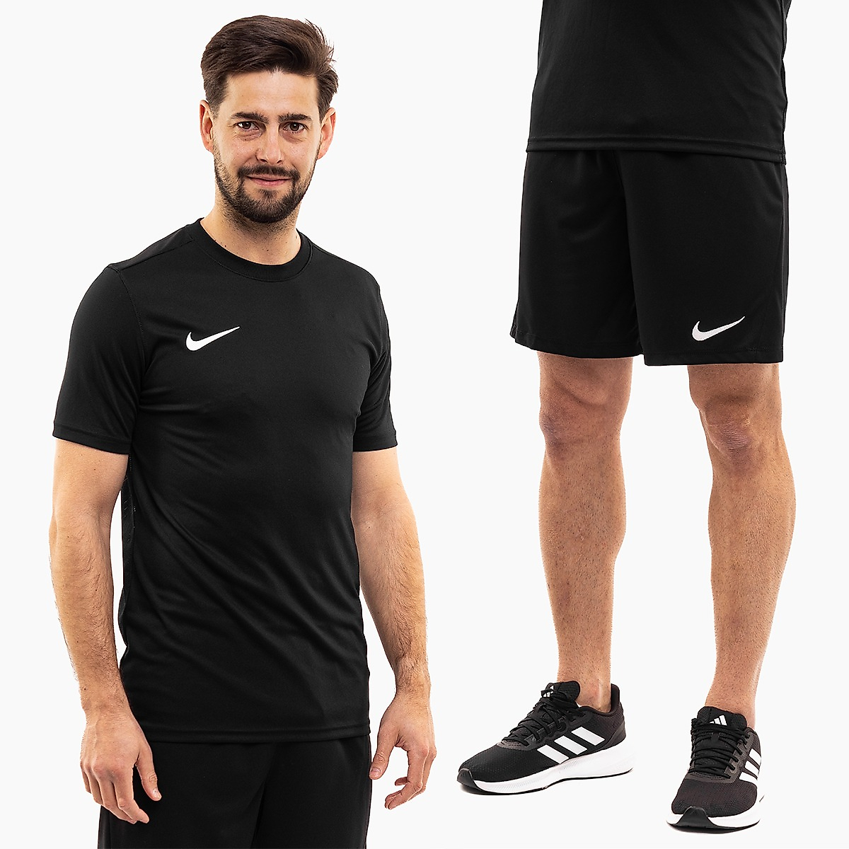 Nike Vyriška sportinė apranga Dry Park VII JSY SS BV6708 010/BV6855 010