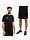 Nike męski strój sportowy koszulka spodenki Dry Park VII JSY SS BV6708 010/BV6855 010 produkto varianto nuotrauka