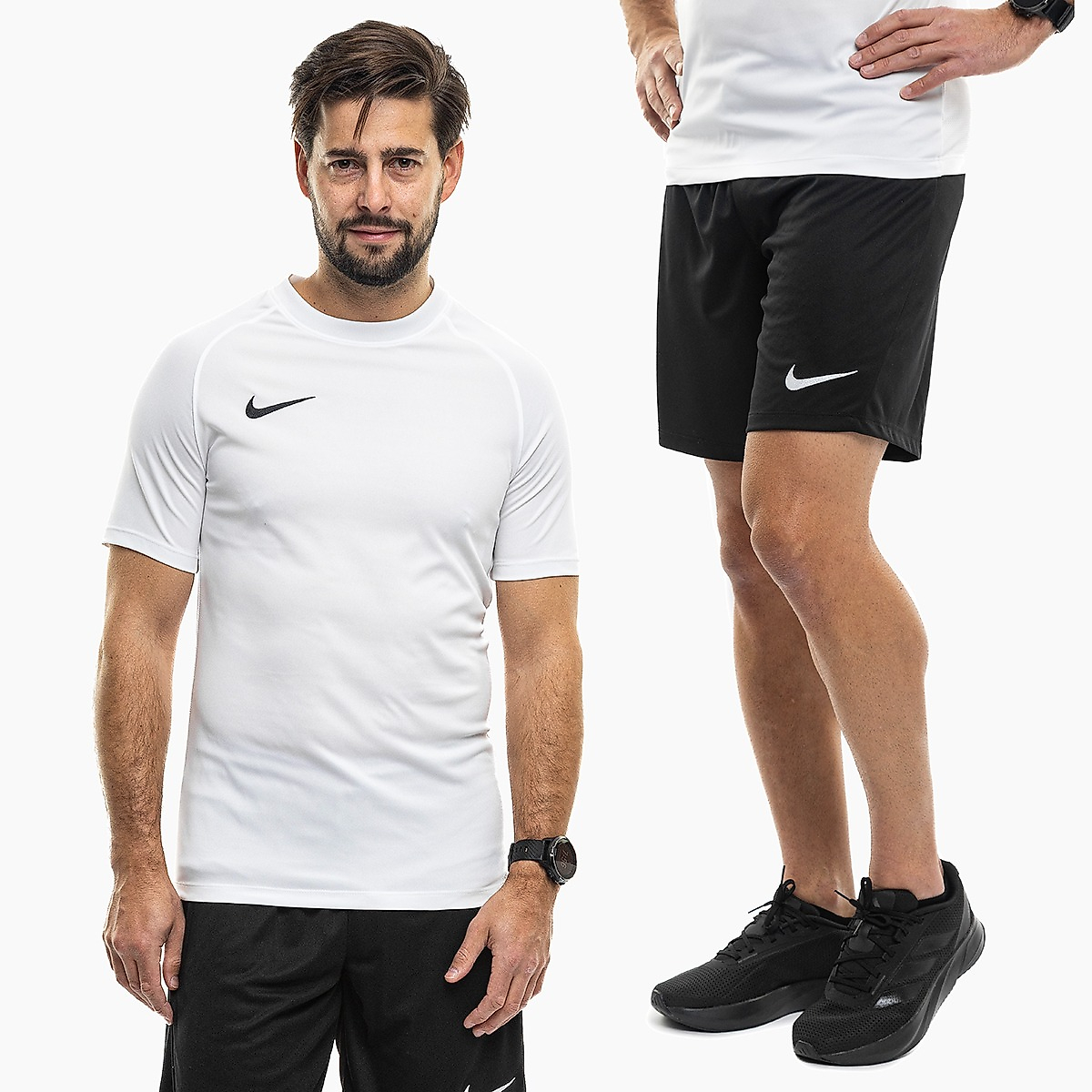 Nike Vyriškas sportinis kostiumas Park VIII Jersey HV8173 100/BV6855 010