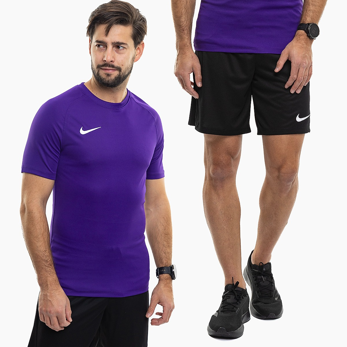 Nike Vyriškas sportinis komplektas marškinėliai šortai Park VIII Jersey HV8173 547/BV6855 010