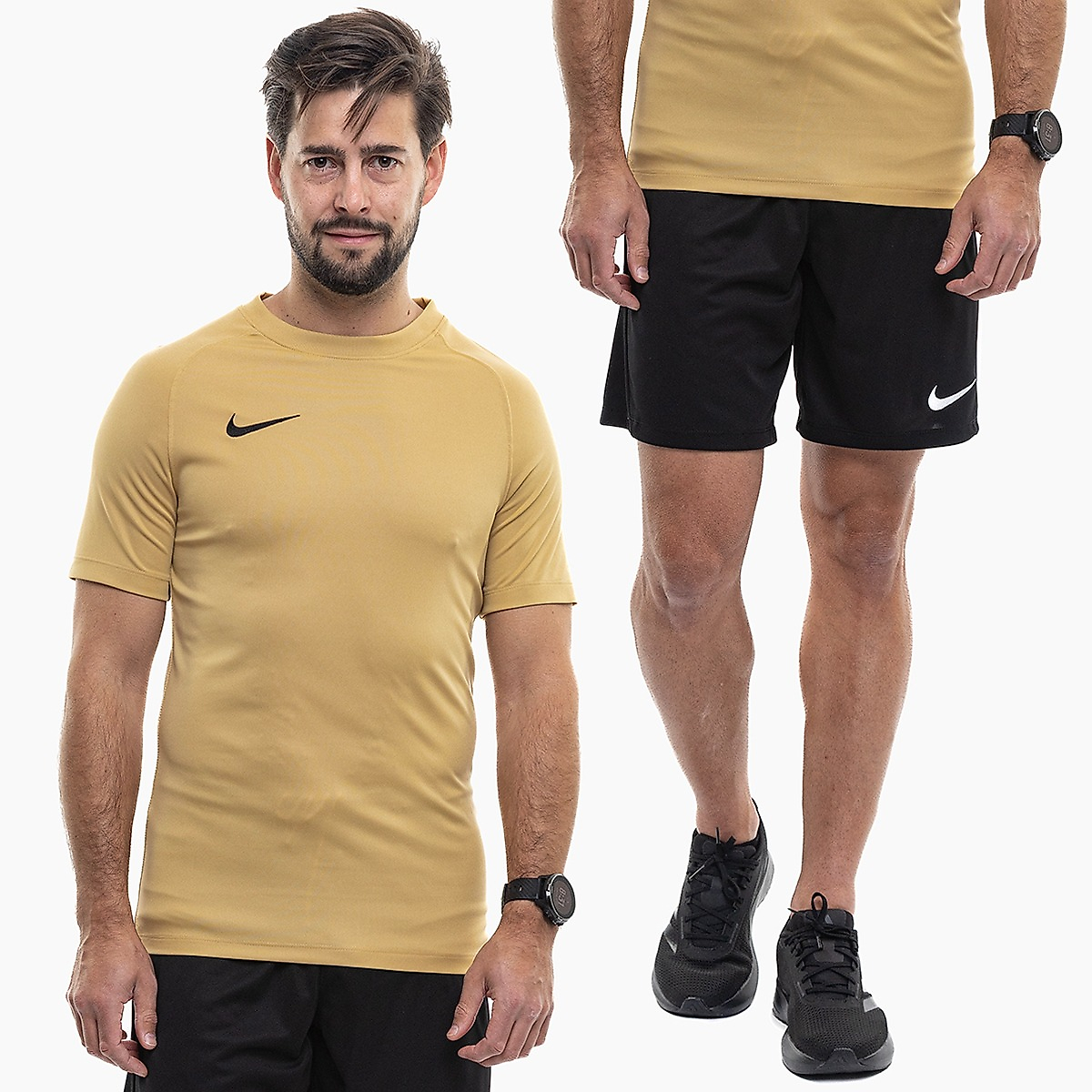Nike Vyriškas sportinis komplektas marškinėliai šortai Park VIII Jersey HV8173 729/BV6855 010