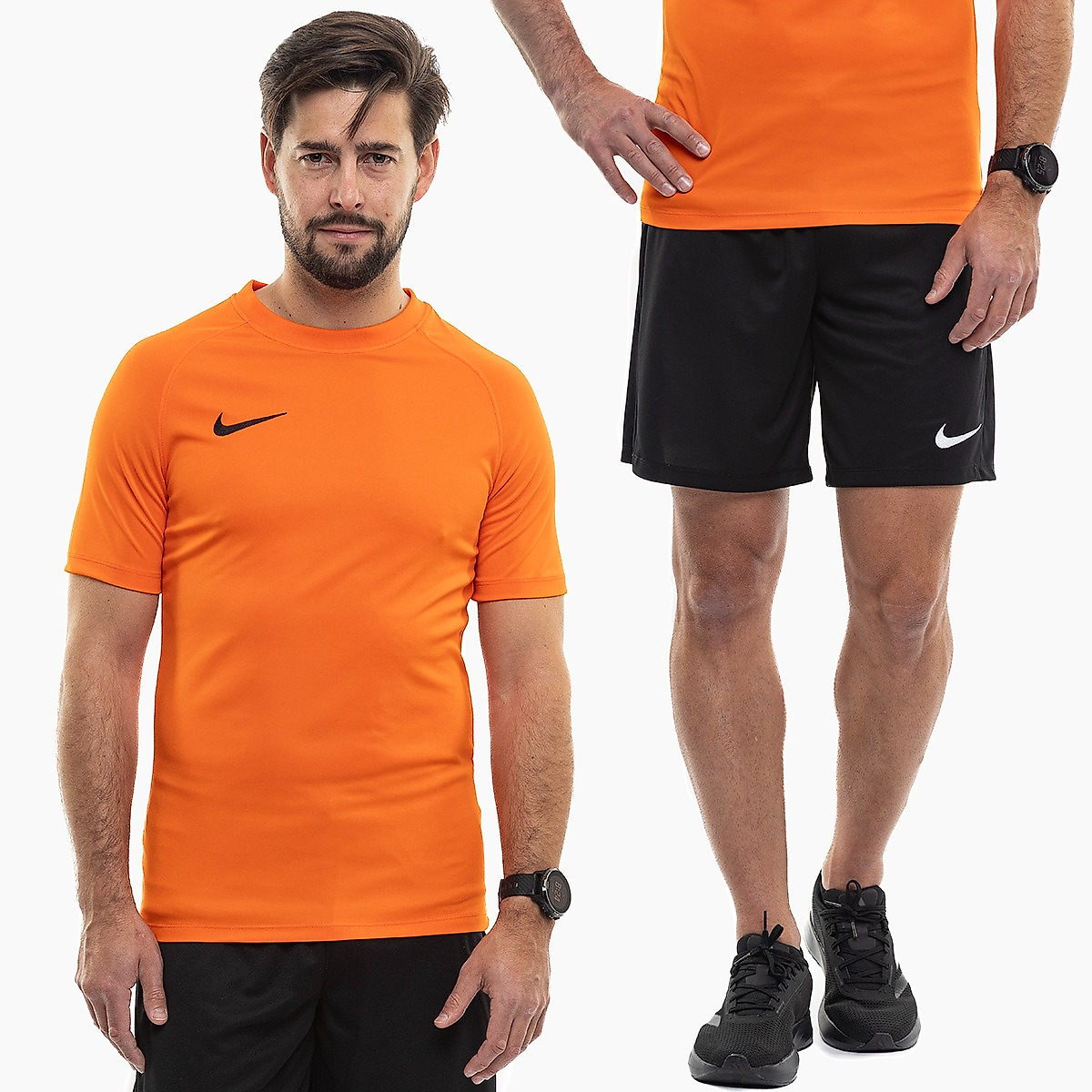 Nike Vyriškas sportinis komplektas marškinėliai šortai Park VIII Jersey HV8173 819/BV6855 010