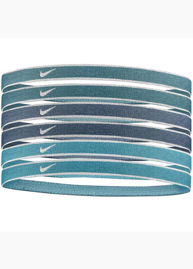 Nike Opaski na głowę Swoosh Sport metalic 6p. N1002008407OS Nike Opaski na głowę Swoosh Sport metalic 6p. N1002008407OS