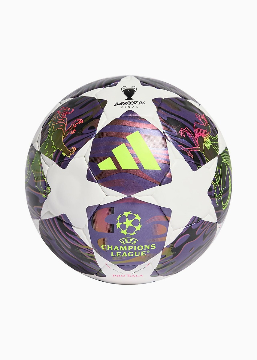Futbolo kamuolys adidas UCL 25/26 Final Pro Sala JX9102