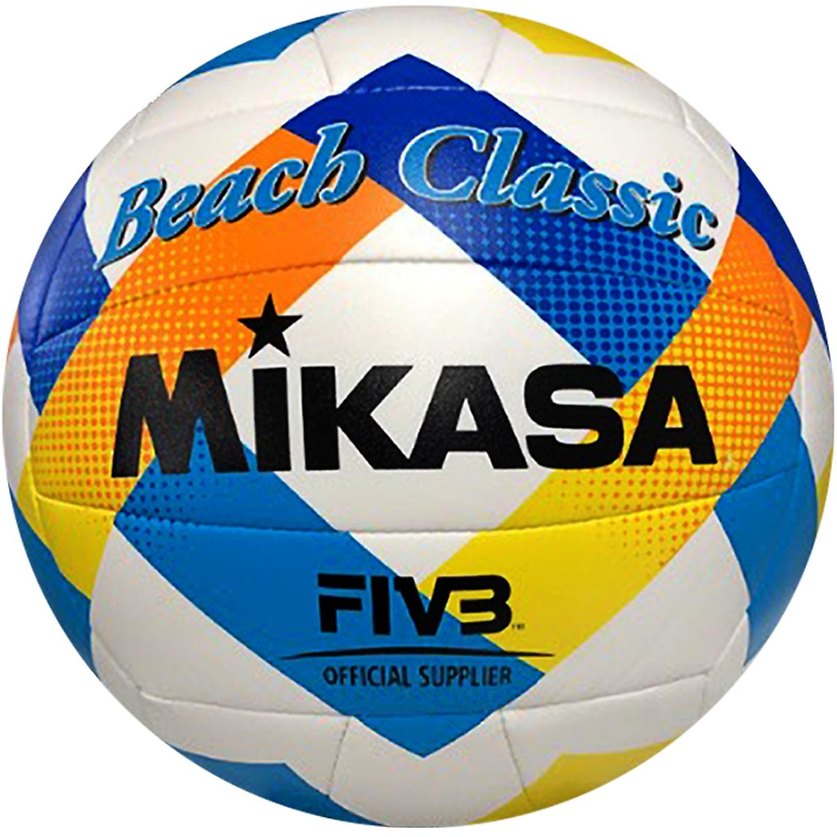 Paplūdimio tinklinio kamuolys Mikasa Beach Classic BV543C-VXA-Y