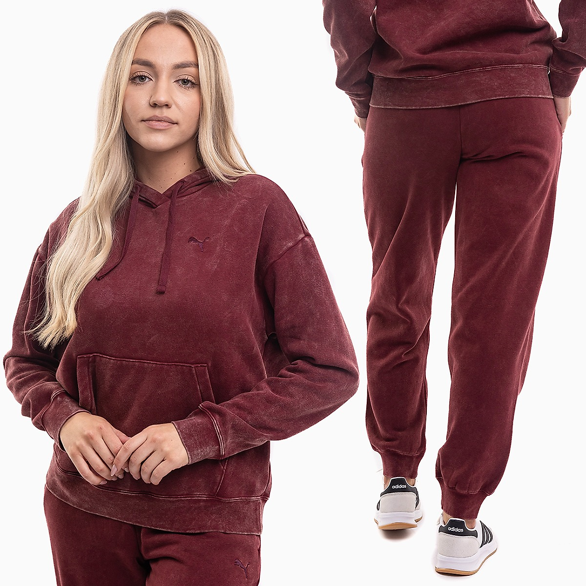 Puma Moteriškas komplektas ESS Elevated Relaxed Wash 688103 96/688104 96
