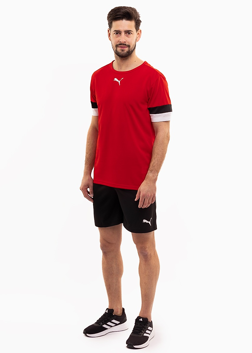 PUMA męski strój sportowy koszulka spodenki teamRISE Jersey 704932 01/704942 04