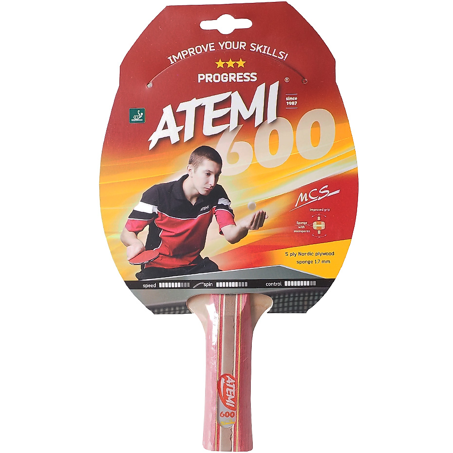 Atemi Rakietka do ping ponga New 600 anatomical