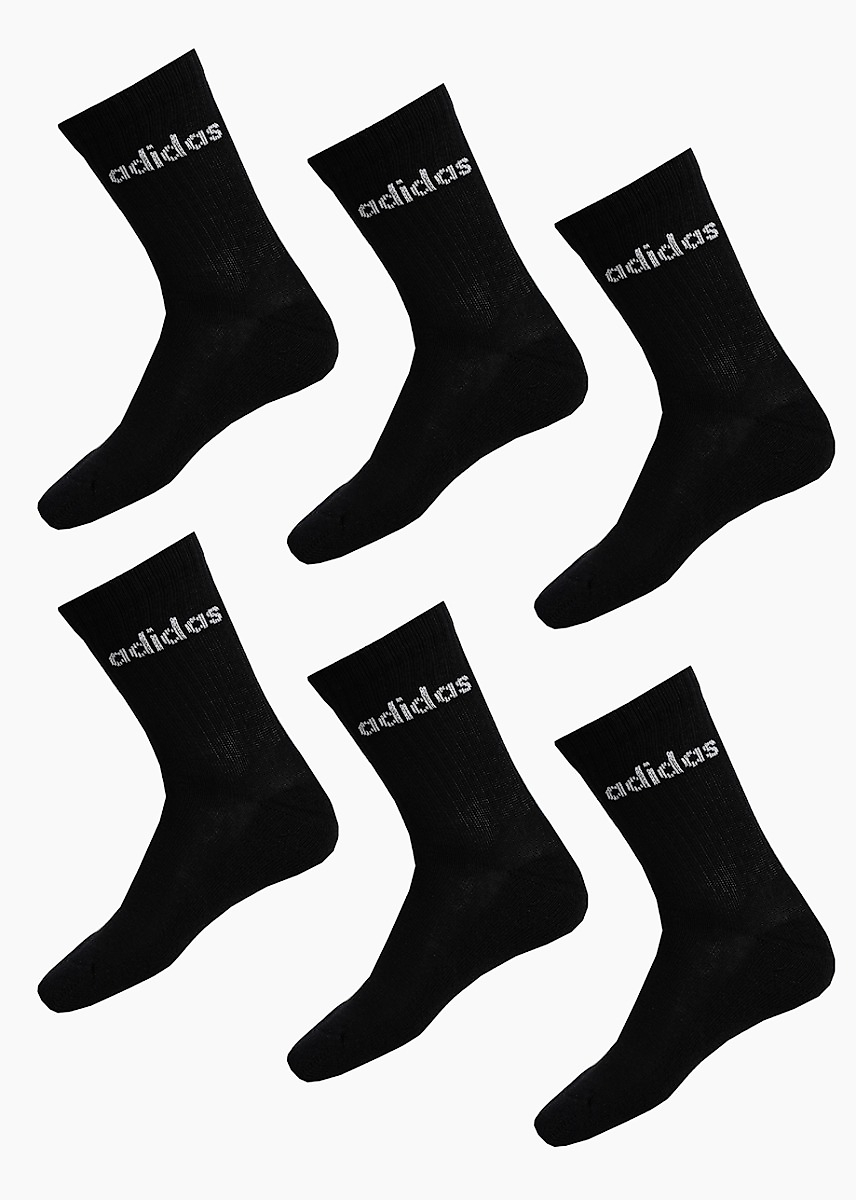 Kojinės adidas Linear Crew Socks Cushioned 6 poros JL6094