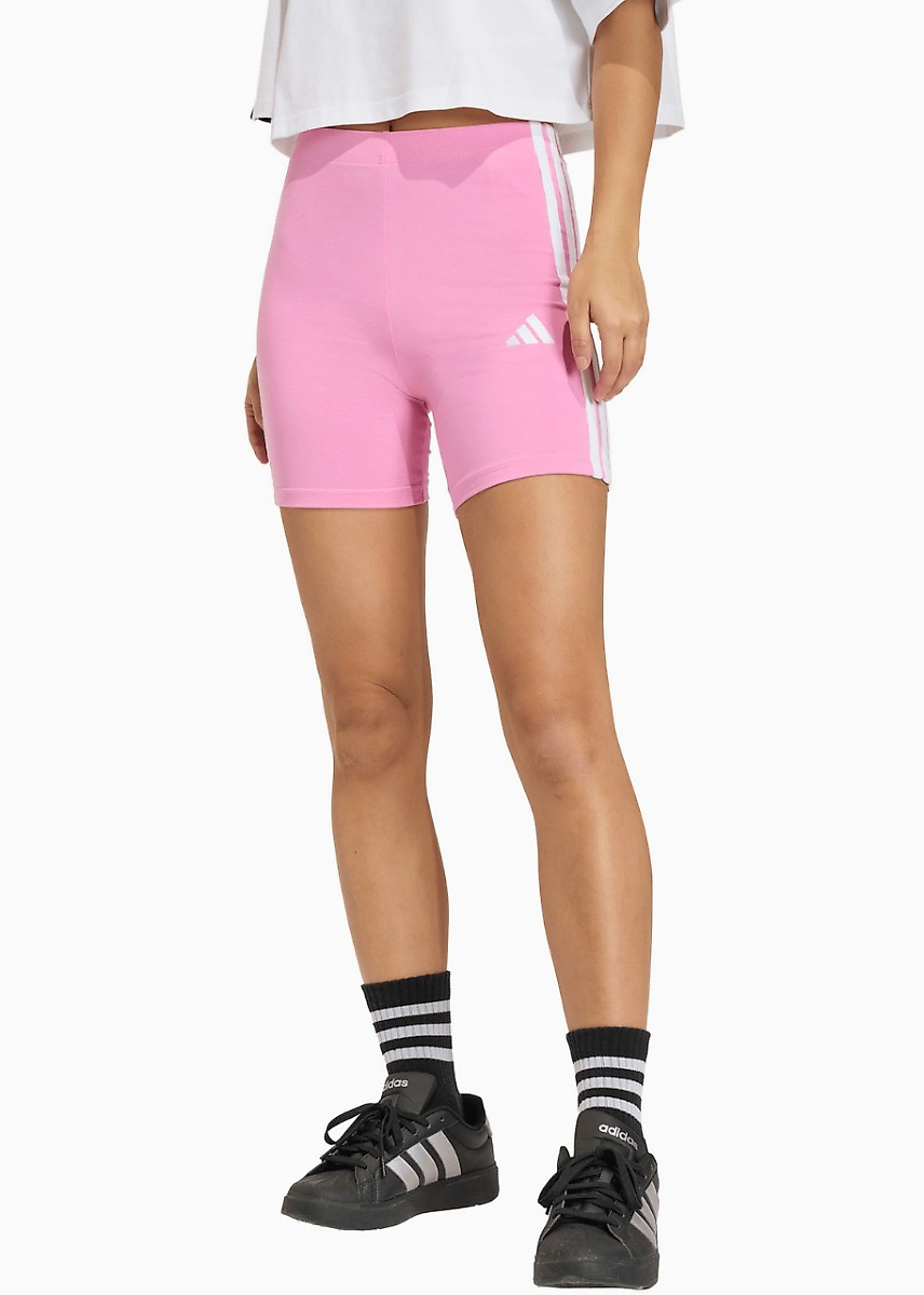 Moteriški šortai adidas Essentials 3-Stripes High Waisted Biker KT1625