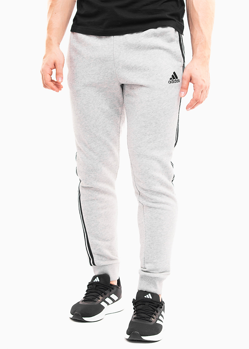 adidas Spodnie męskie Essentials Tapered Cuff 3 Stripes GK8889