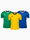 adidas Zestaw koszulek dziecięcych Entrada 22 Jersey HG3948/HI2126/HI2127 produkto varianto nuotrauka