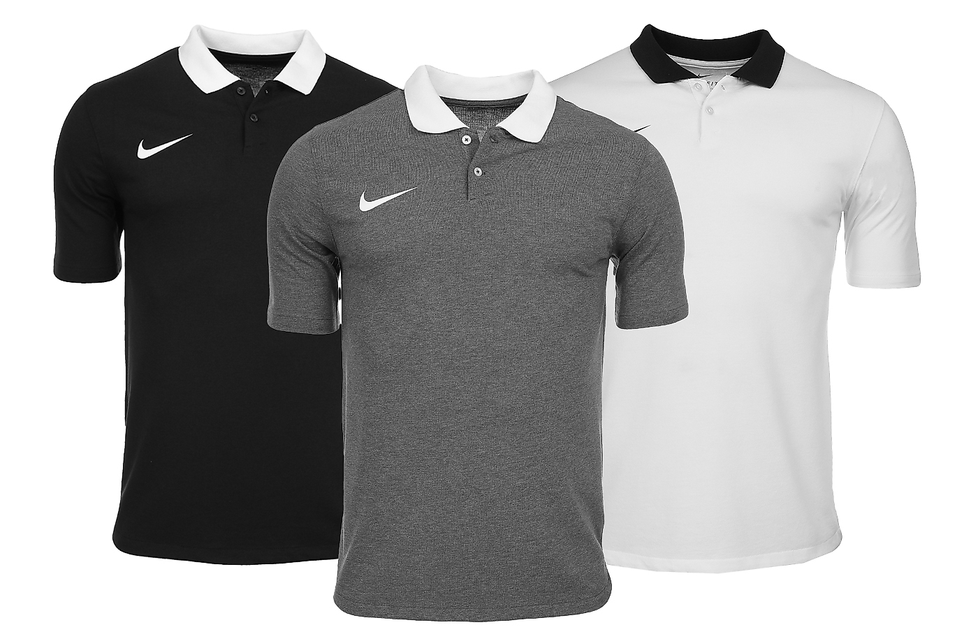 Nike Zestaw koszulek męskich Dri-FIT Park 20 Polo SS CW6933 010/071/100